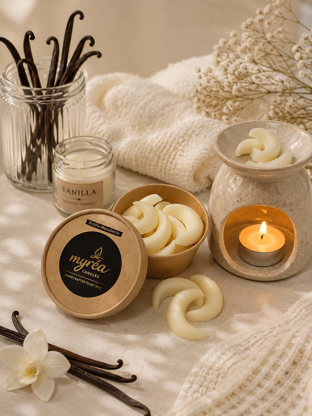 Wax Melts Βανίλιες