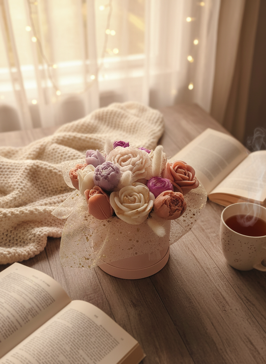 Μπουκέτο Κέρινα Λουλούδια - Wax melts