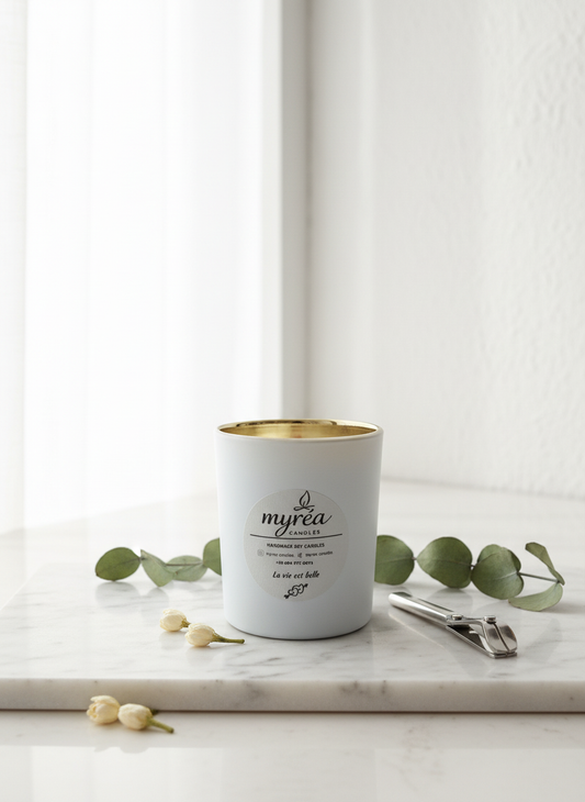 Κερί Δοχείο Καθρέφτης – Διαθέσιμο σε Διάφορα Αρώματα