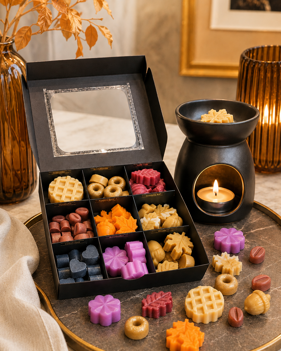 Autumn Collection Wax Melts Box – 9 Αρώματα | 180g